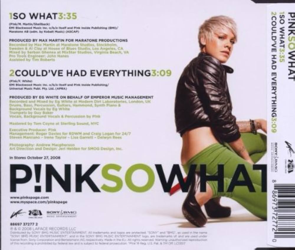 Pink - So What - Amazon.com Music